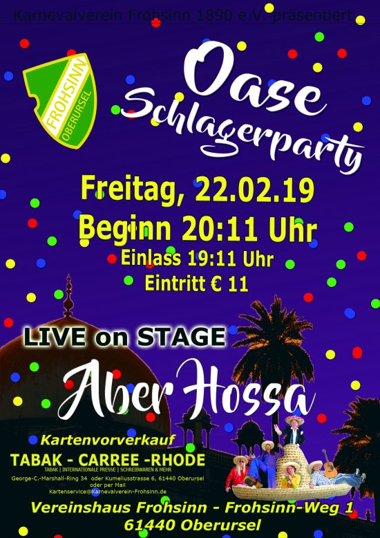 OASE-Schlagerparty 2019